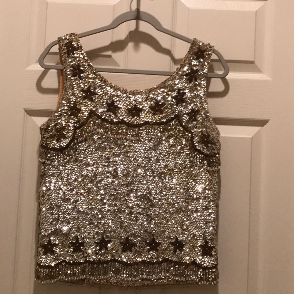 Woman’s Jet-Joe Sequenced/Beaded Top